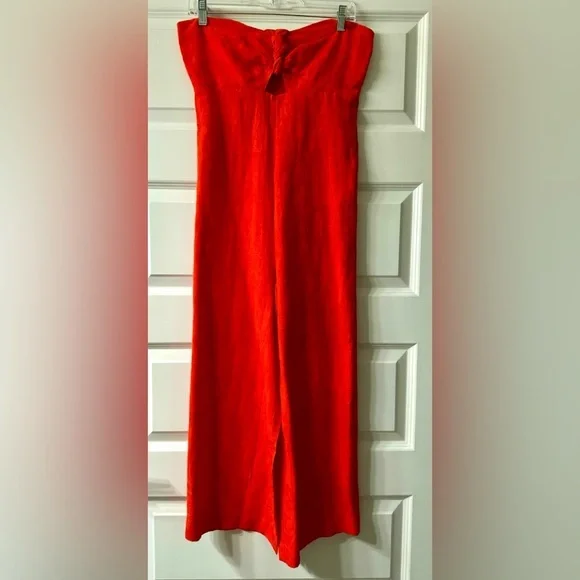 Gorgeous Strapless Wide Leg Jumpsuit - Picture 1 of 6